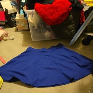 Forever 21 Royal Blue Skater Skirt